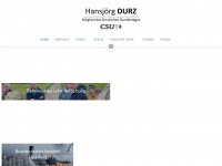 hansjoerg-durz.de Webseite Vorschau