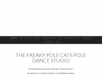 freaky-pole-cats.de Webseite Vorschau