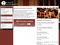 beliebte-chormusik.de Webseite Vorschau