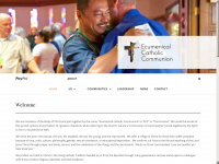 ecumenical-catholic-communion.org Webseite Vorschau