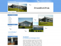 strandblick34.de Webseite Vorschau