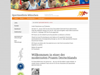 sportmedizin-muenchen.eu Webseite Vorschau