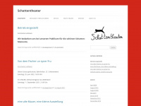 schattentheater.wordpress.com Webseite Vorschau