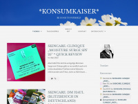 konsumkaiser.com Webseite Vorschau