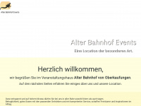 alter-bahnhof-events.de Webseite Vorschau