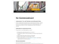 assistenzzahnarzt.com Webseite Vorschau