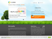 elumina.si Webseite Vorschau