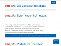 timepilot.de Webseite Vorschau