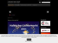 lichterfest-halle.de Webseite Vorschau