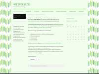 wiesner.wordpress.com Webseite Vorschau