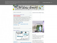 welenaflowers.blogspot.com Webseite Vorschau