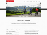 radsport-apprecht.de Webseite Vorschau