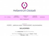 heilzentrum-oststadt.de Webseite Vorschau