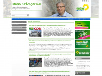 mario-krüger.de Webseite Vorschau