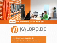 kalopo.de Webseite Vorschau