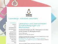 biasto-laserdesign.de Webseite Vorschau