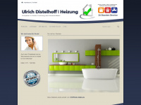 distelhoff.de Webseite Vorschau