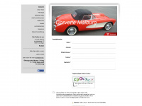 corvette-malburg.eu Webseite Vorschau