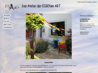 ela-art.net Webseite Vorschau