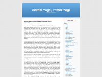 yogaleben.wordpress.com Webseite Vorschau