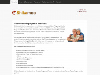 shikamoo.de Webseite Vorschau