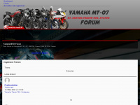 mt07-forum.de Webseite Vorschau