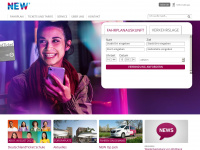 new-mobil.de Webseite Vorschau