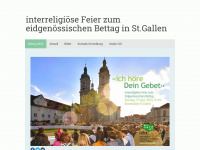 bettagstgallen.ch Webseite Vorschau