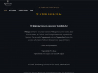 alpenrose-maienfeld.ch Webseite Vorschau