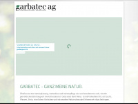 garbatec.ch Webseite Vorschau