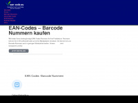 ean-code.eu Webseite Vorschau