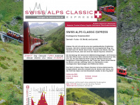 swiss-alps-classic-express.de Webseite Vorschau