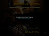 saxmusic4u.ch Webseite Vorschau