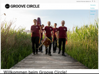 groovecircle.ch Webseite Vorschau