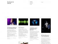 finchmusic.com Webseite Vorschau