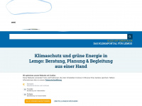 klimaschutz-lemgo.de Webseite Vorschau