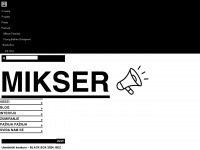 mikser.rs Webseite Vorschau