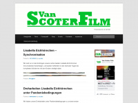 vanscoter-film.de Webseite Vorschau