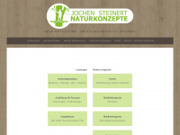 naturkonzepte.com Webseite Vorschau