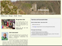 badberneck-historisch.de Webseite Vorschau