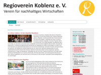 regiovereinkoblenz.de Webseite Vorschau