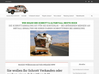 schrott-abhol-service.de Webseite Vorschau