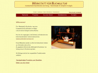 werkstatt-fuer-buchkultur.de Webseite Vorschau
