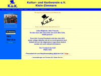 kuk-klein-zimmern.de Webseite Vorschau