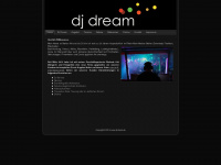 dj-dream.de Webseite Vorschau