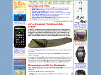 alfafox.info Webseite Vorschau