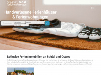 designer-ferienwohnungen.de Webseite Vorschau