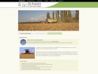 agro-schmitt.de Webseite Vorschau