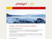 malaga-si.de Webseite Vorschau