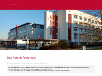 roland-aerztehaus.de Webseite Vorschau